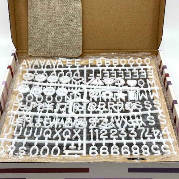 xo, Sienna Keep Growing Black Felt Letter Board - Picture 9 of 13